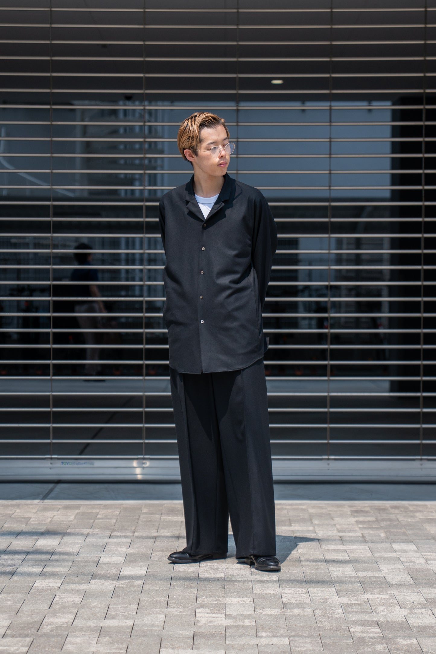 SHIRT JACKET IN WOOL FLANNEL