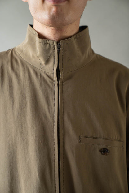 REVERSIBLE STAND-COLLAR BLOUSON
