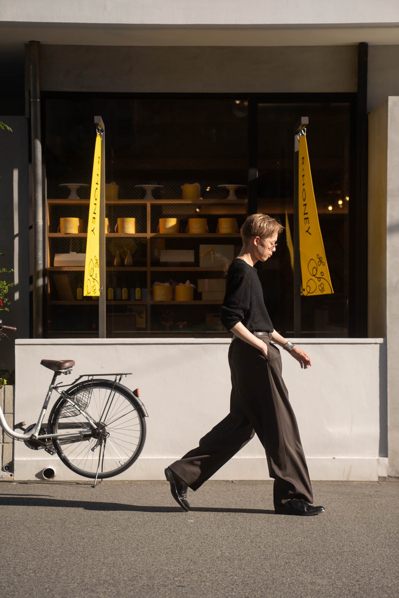 EASY LONG WIDE TROUSERS(ST.1610)