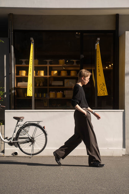 EASY LONG WIDE TROUSERS(ST.1610)