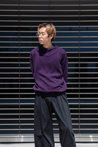 CASHMERE SKIING SWEAT KNITSHIRT