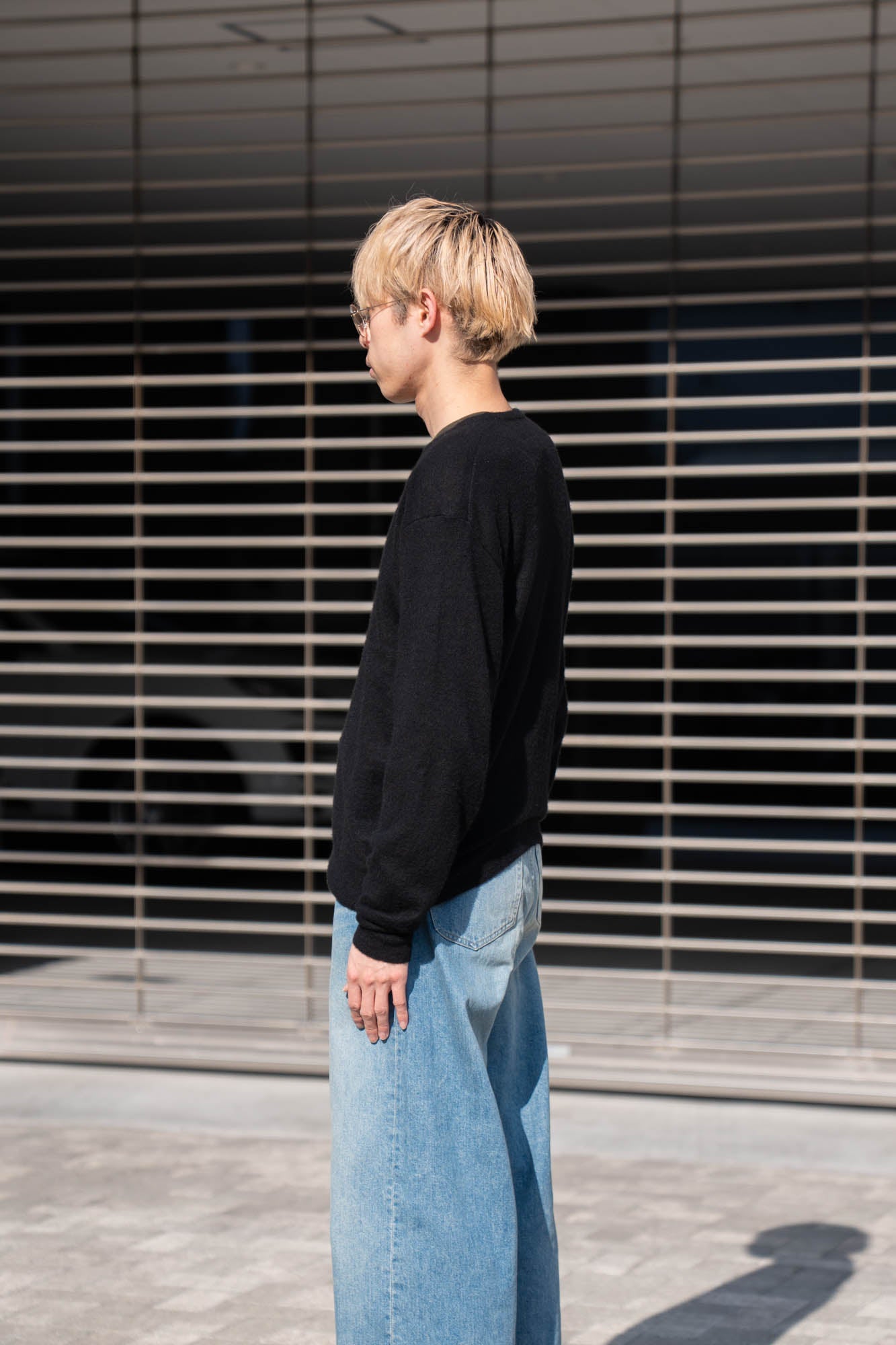 【なる様⭐︎専用】stein ニット W/AL/NY KNIT CREW NECK LS(ST.1480) ニット ssstein（シュタイン