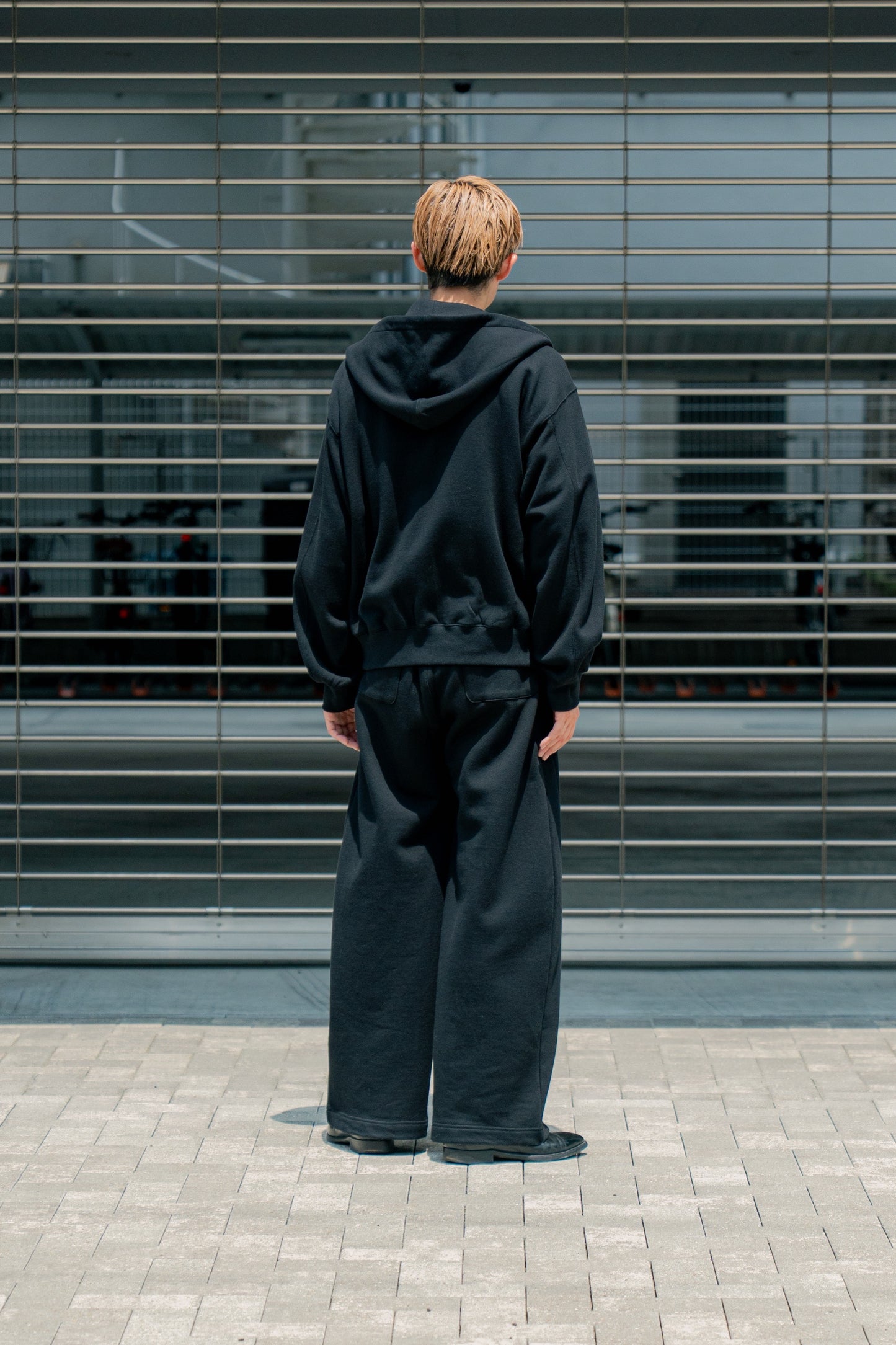 YAK/COTTON SWEAT EASY TROUSERS(ST.1288)