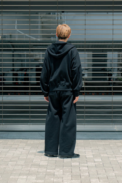 YAK/COTTON SWEAT EASY TROUSERS(ST.1288)