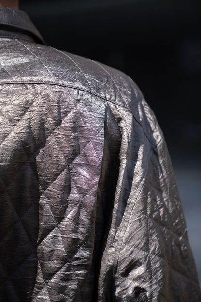QUILTING WIDE SHIRT
