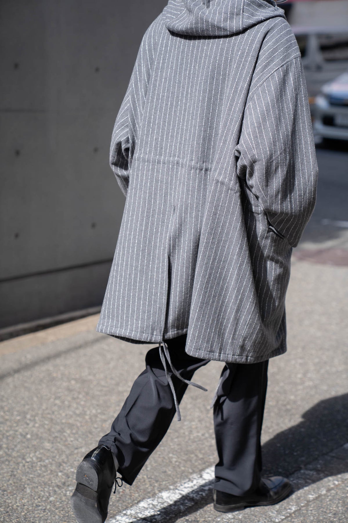 OUTER PARKA - RECYCLED WOOL