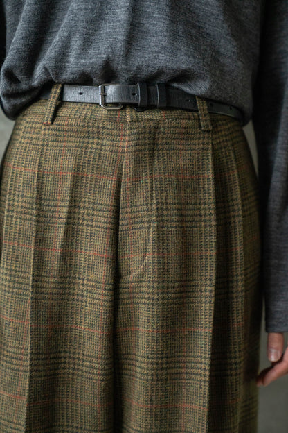 BRITISH TWEED LONG WIDE TROUSERS(ST.1605)