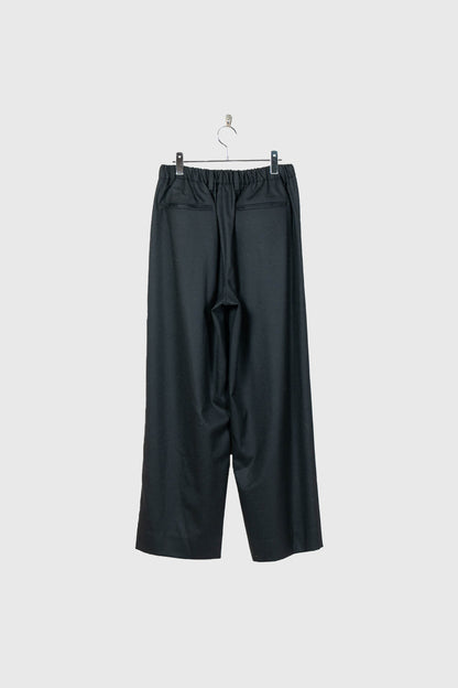 WOOL FLANNEL EASY WIDE TROUSERS(ST.1609)