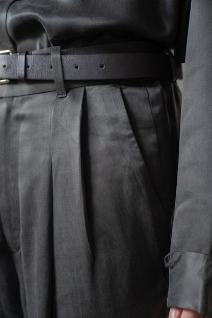 2TUCK EASY TROUSERS - CUPRO