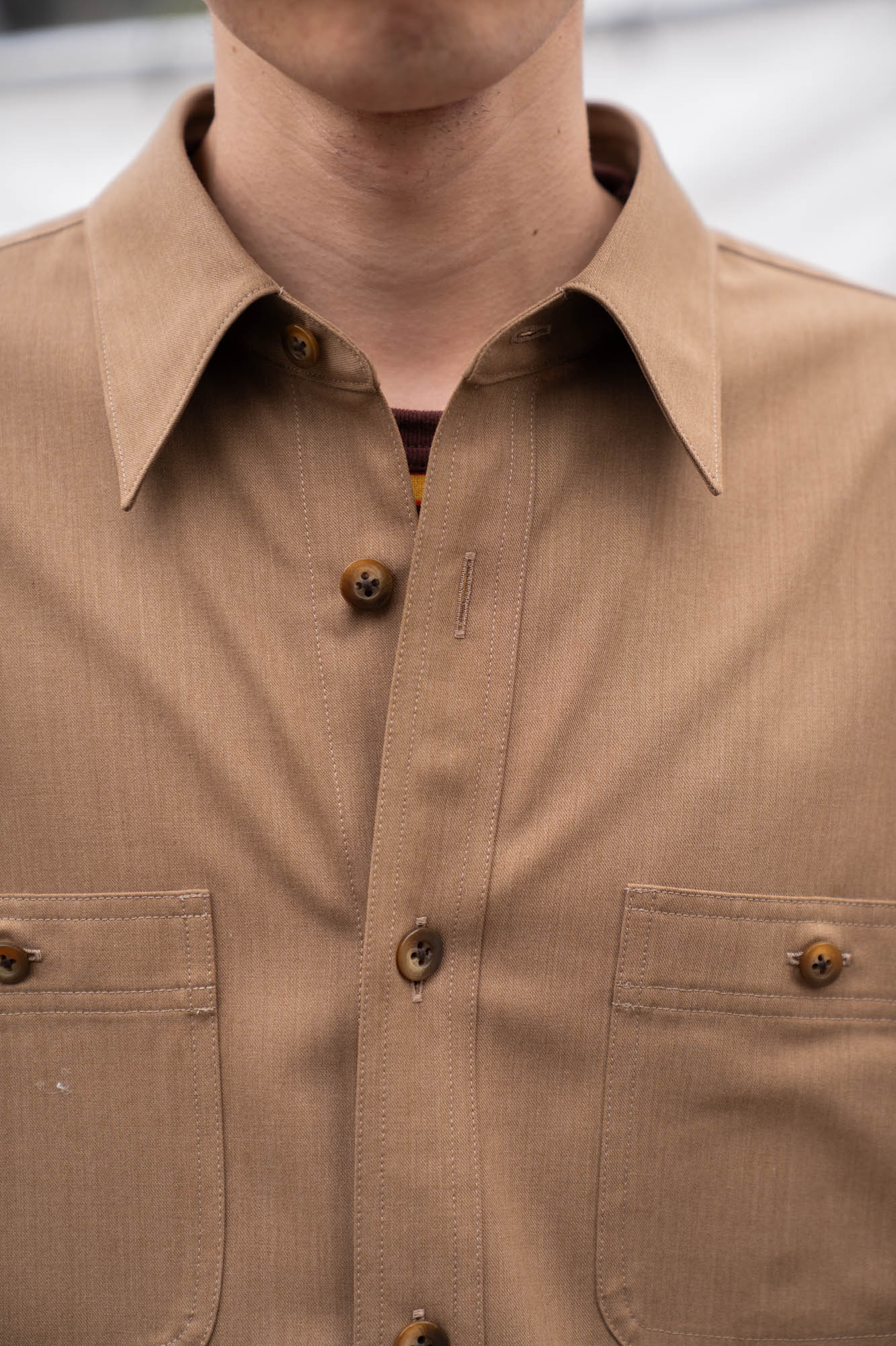 BOXY SHIRT BLOUSON