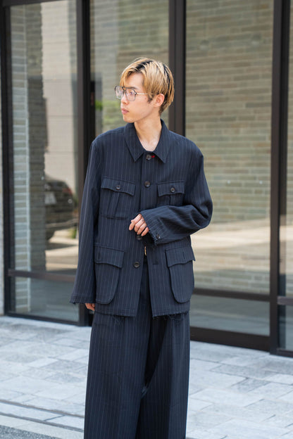 Bonded wool jacket