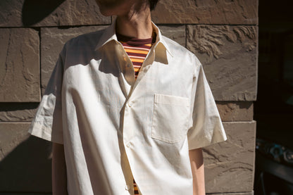 SUVIN COTTON OVERSIZED SS SHIRT(ST.1497)
