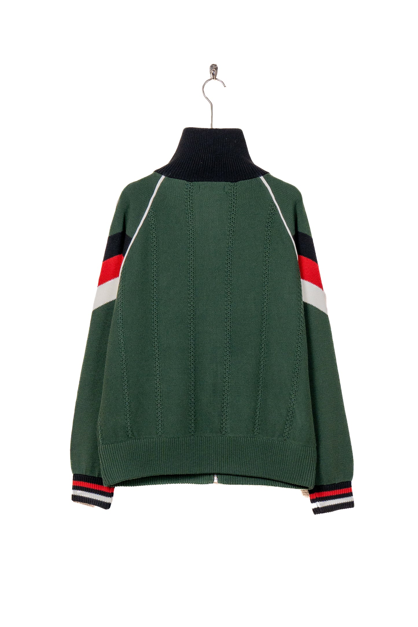 KNITTED TRACK JACKET