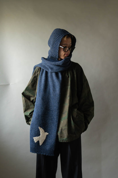 BIRD HOOD SCARF