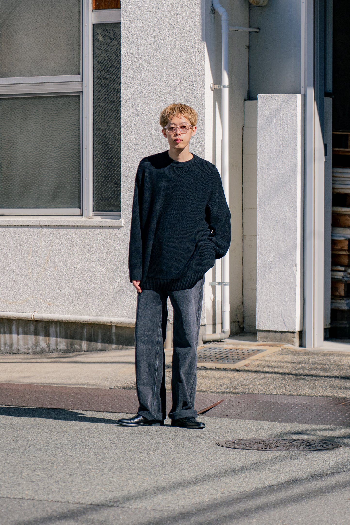 LOW GAUGE MERINO CREWNECK KNIT