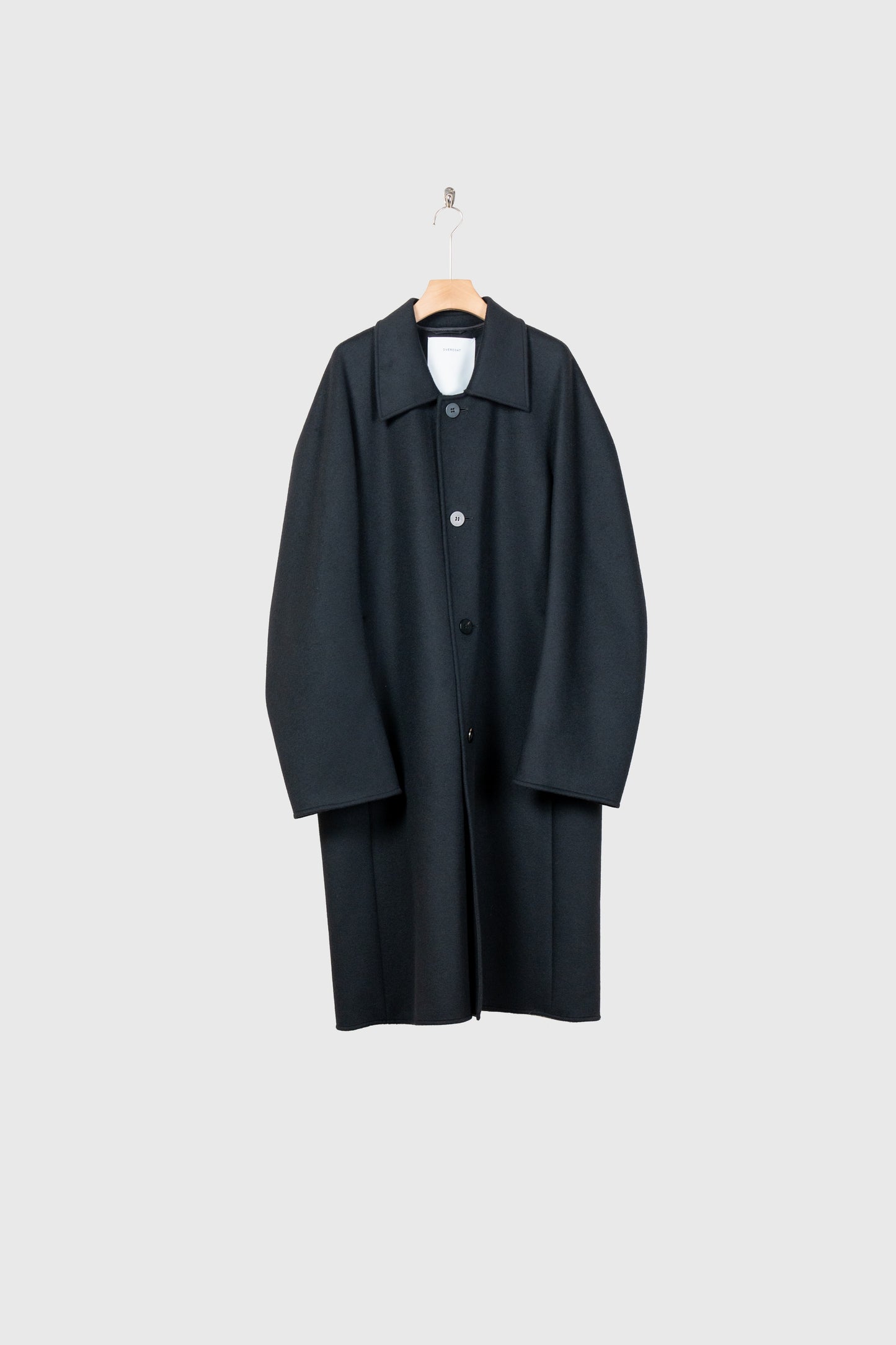 SOUTIEN COLLAR OVERCOAT IN DOUBLE FACE BEAVER