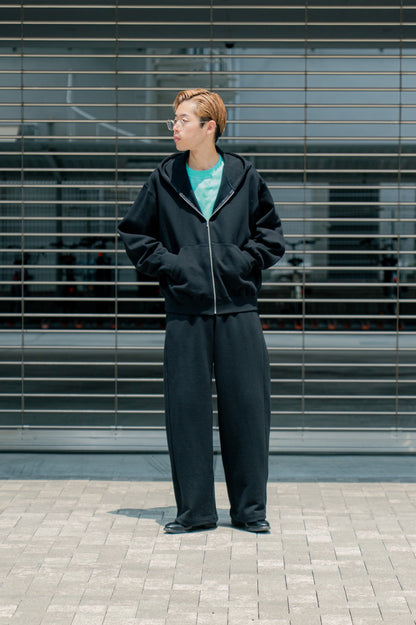 YAK/COTTON SWEAT EASY TROUSERS(ST.1288)