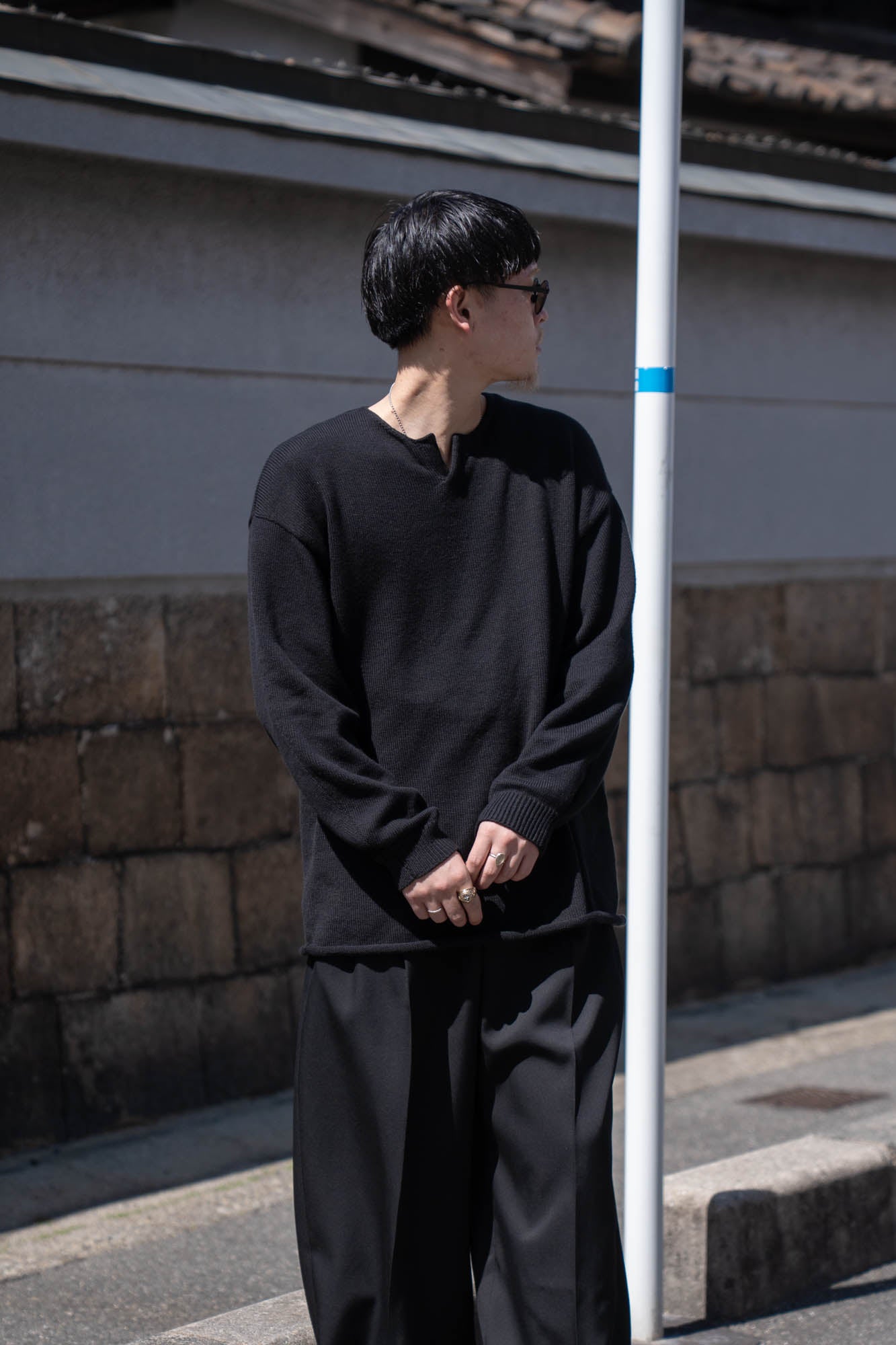 Cotton skipper pullover