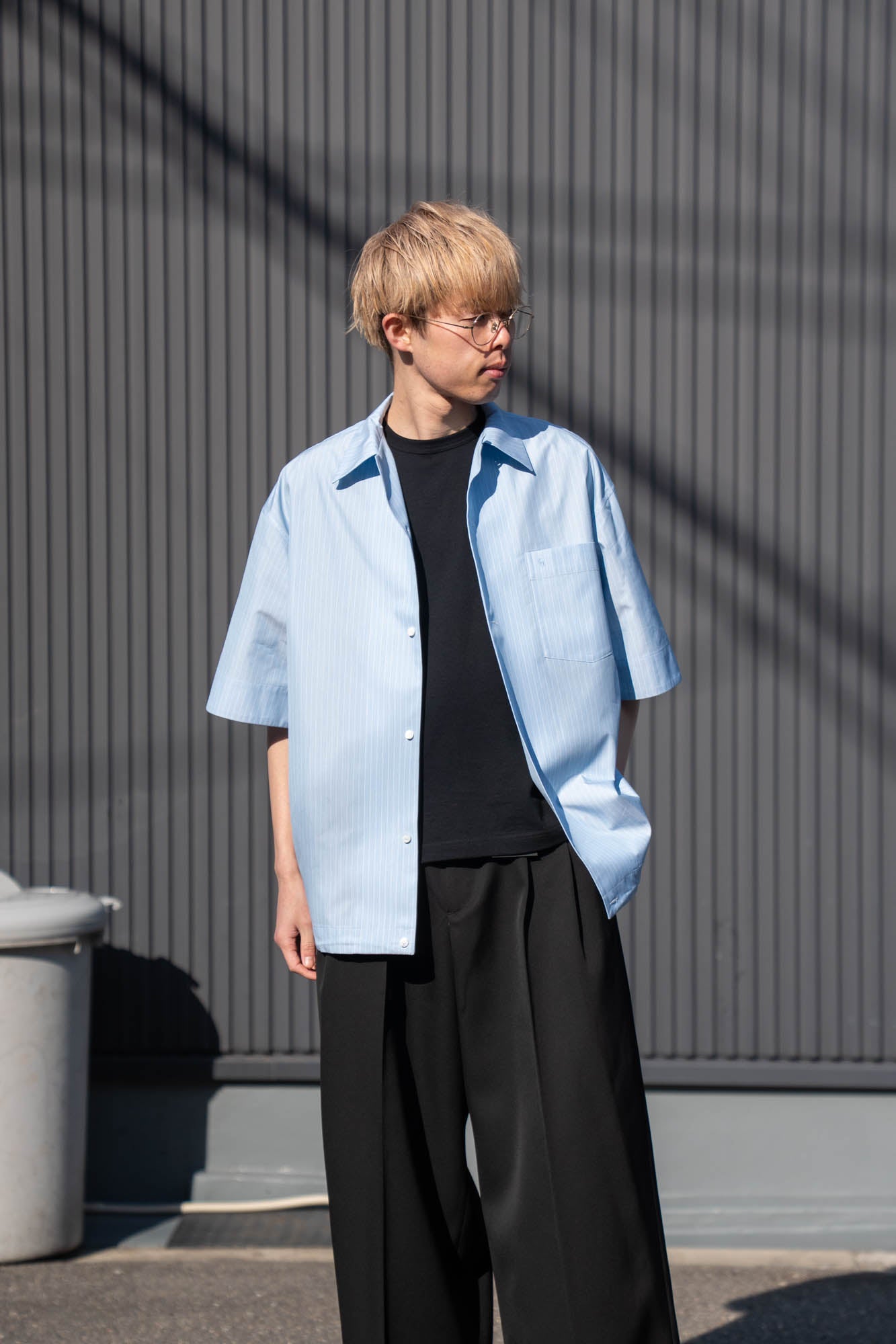 Open Collar Shirt (MID) – sign | サイン