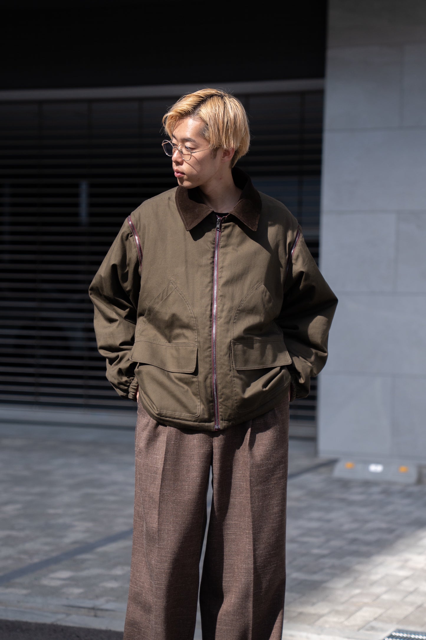 REVERSIBLE BLOUSON