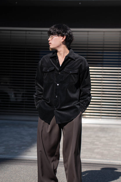 Corduroy Double Pocket Shirt