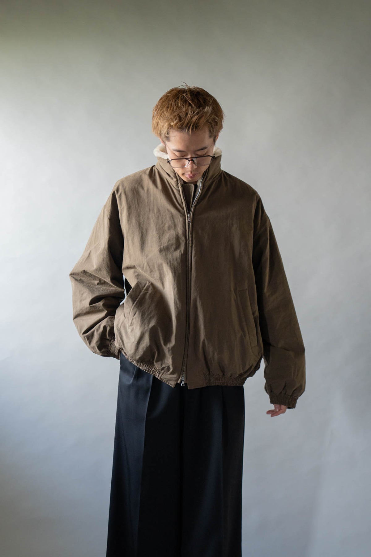 MOUTON INNER REVERSIBLE PADDED JACKET(ST.1556)