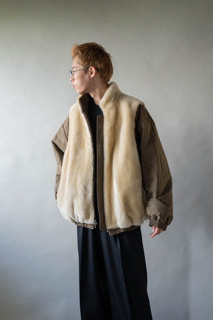MOUTON INNER REVERSIBLE PADDED JACKET(ST.1556)