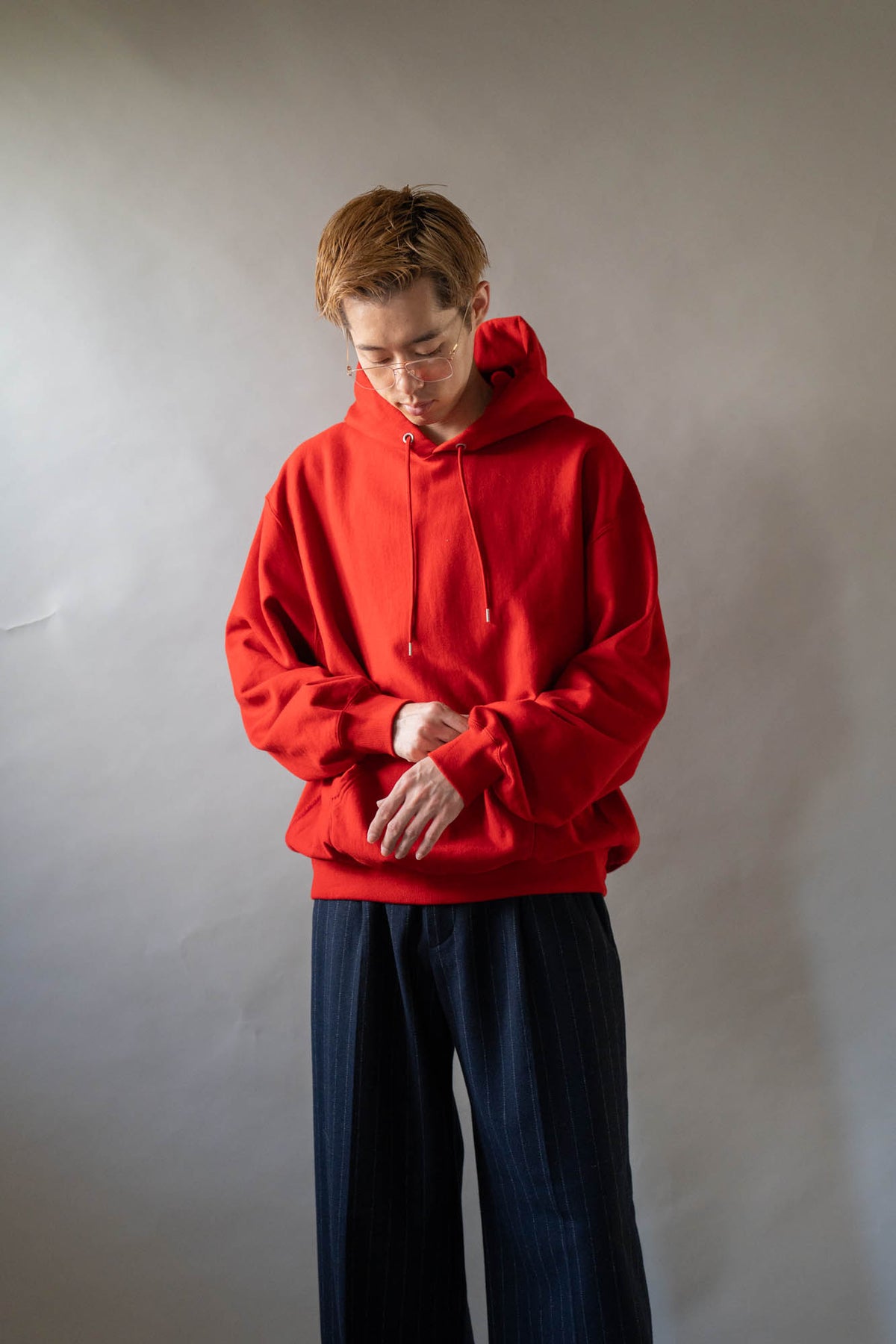 Soft&Hard Sweat Hoodie P/O Wide