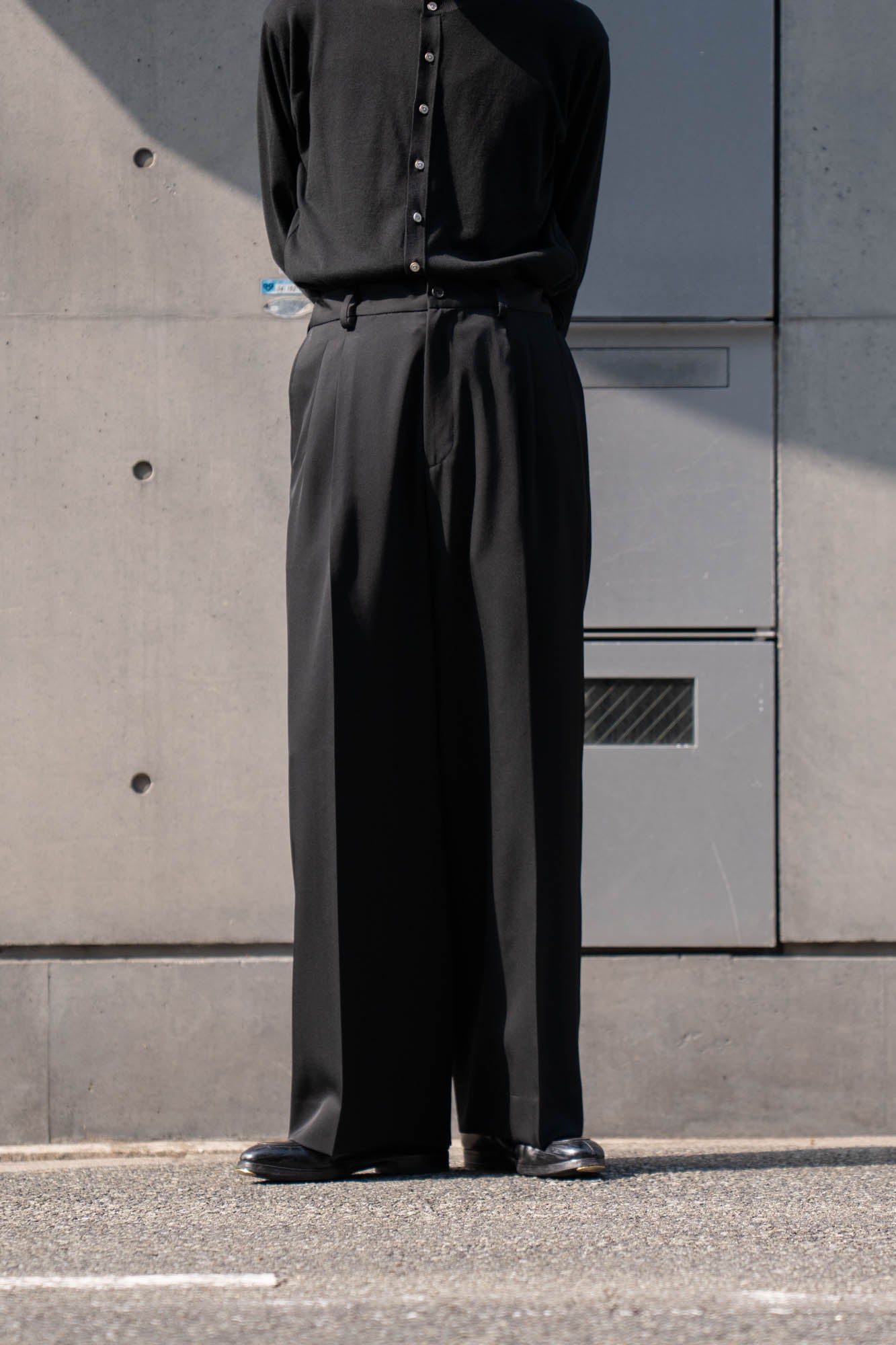 EASY LONG WIDE TROUSERS(ST.1430) | スラックス ssstein（シュタイン