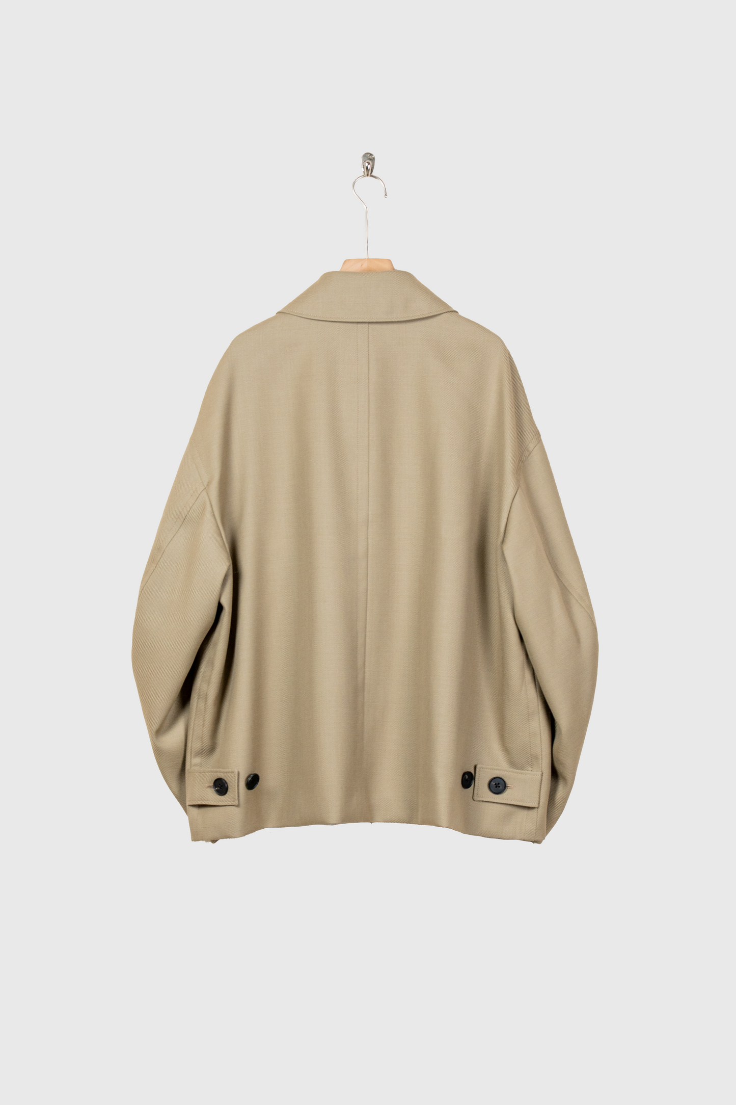 WOOL OVERSIZE SHORT COAT