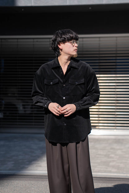 Corduroy Double Pocket Shirt