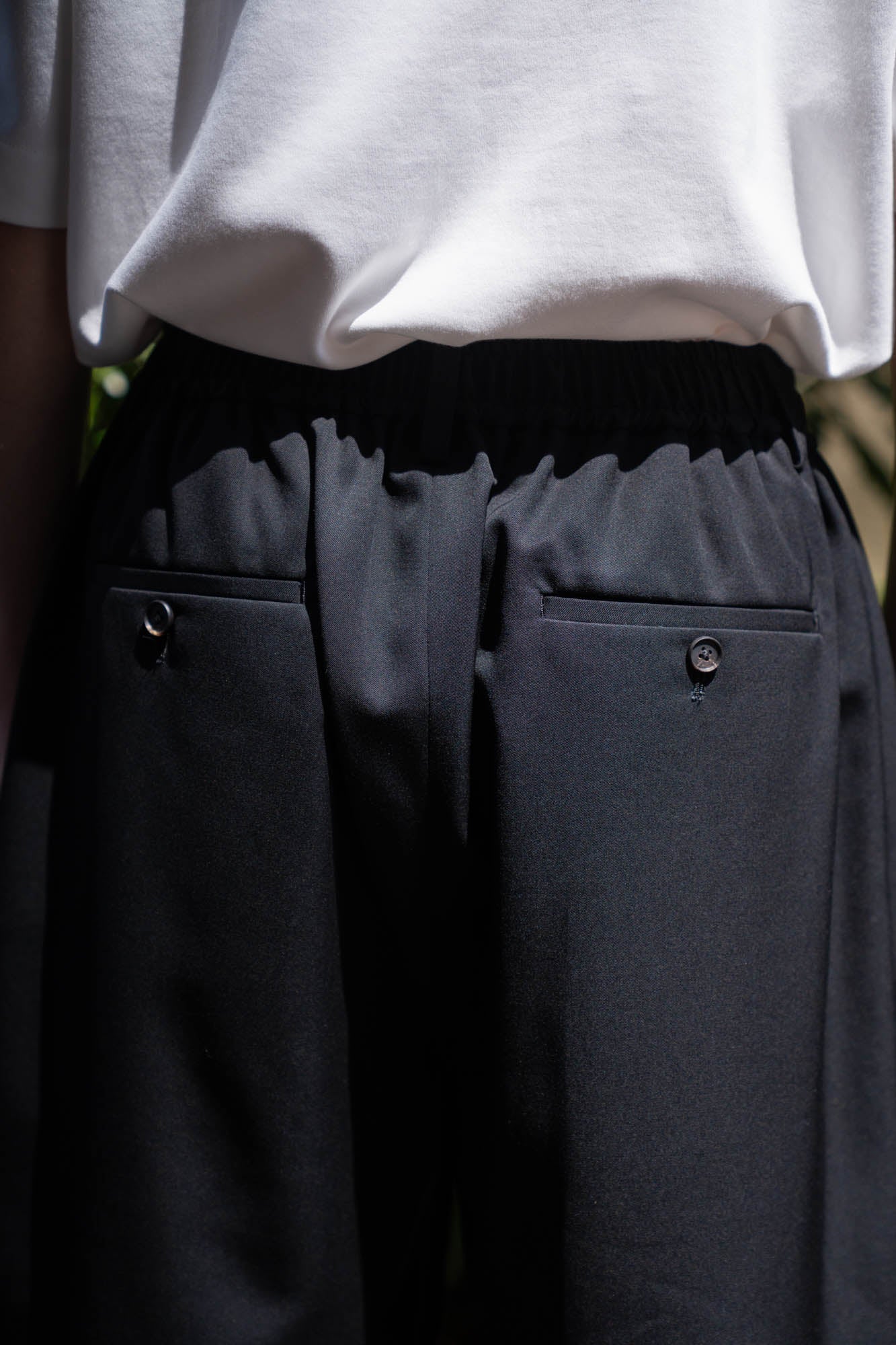 WIDE EASY SHORT TROUSERS(ST.1435)