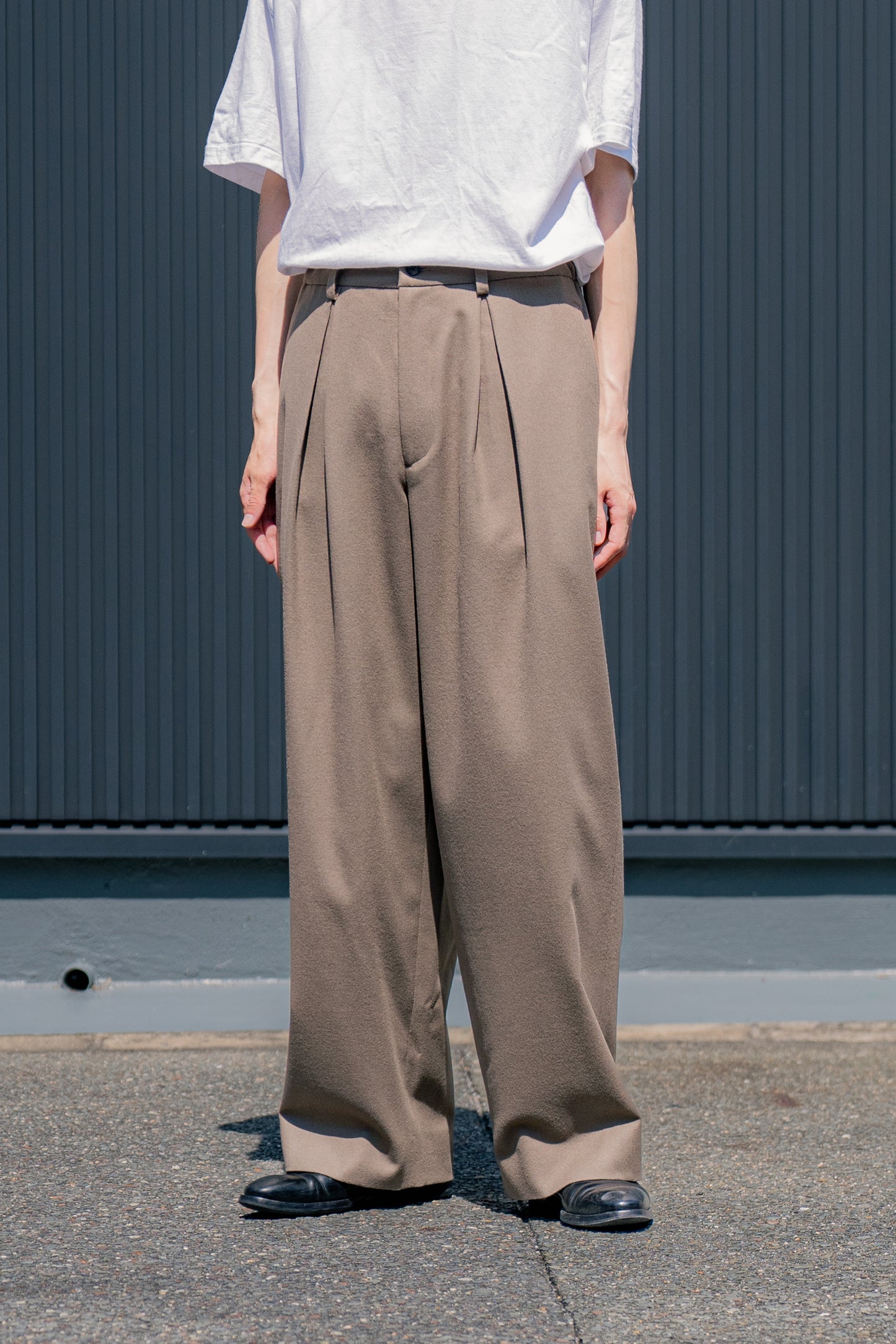 EASY WIDE TROUSERS