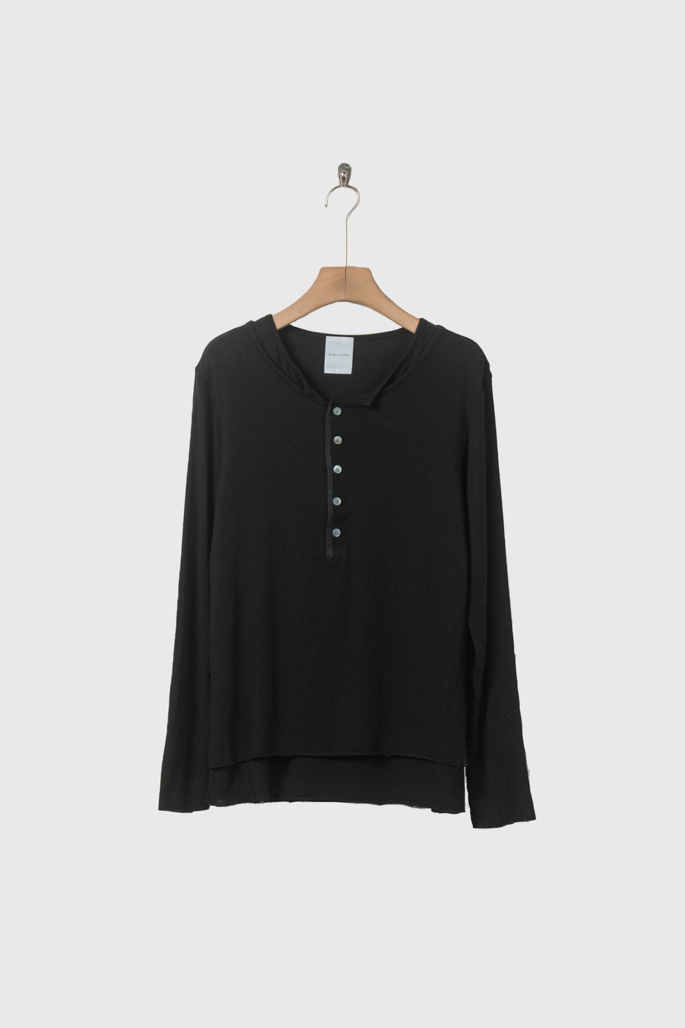 LAYERED HENLEY-NECK SHIRT .16