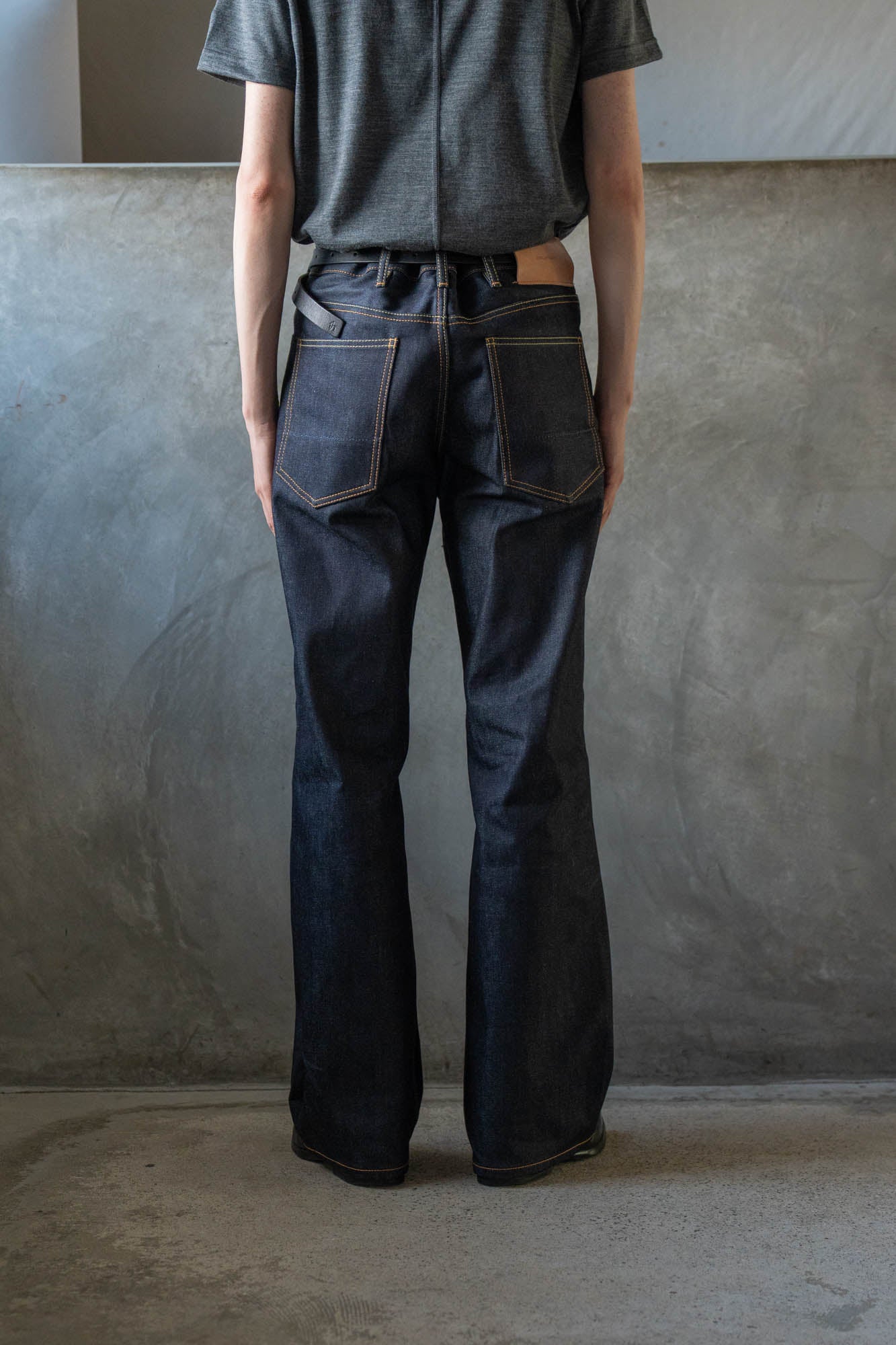 ORDINARY STRAIGHT DENIM PANTS .16 -Brando-