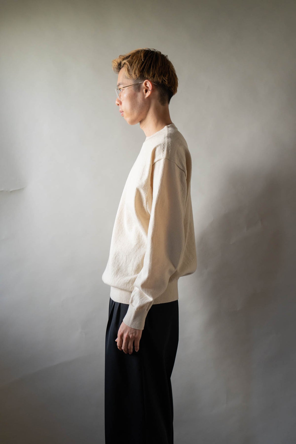 RIGID CASHMERE SWEATER P/O