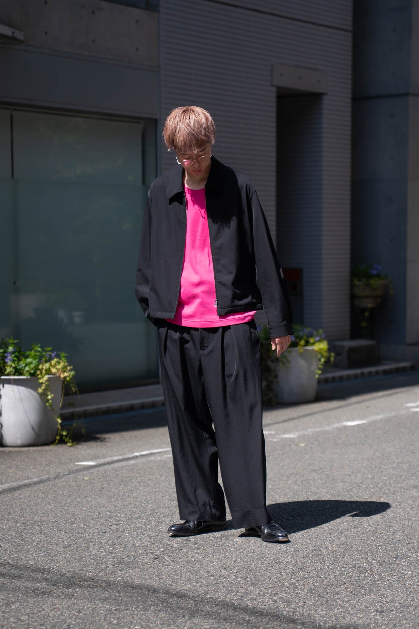 INVERTED PLEATS TROUSER
