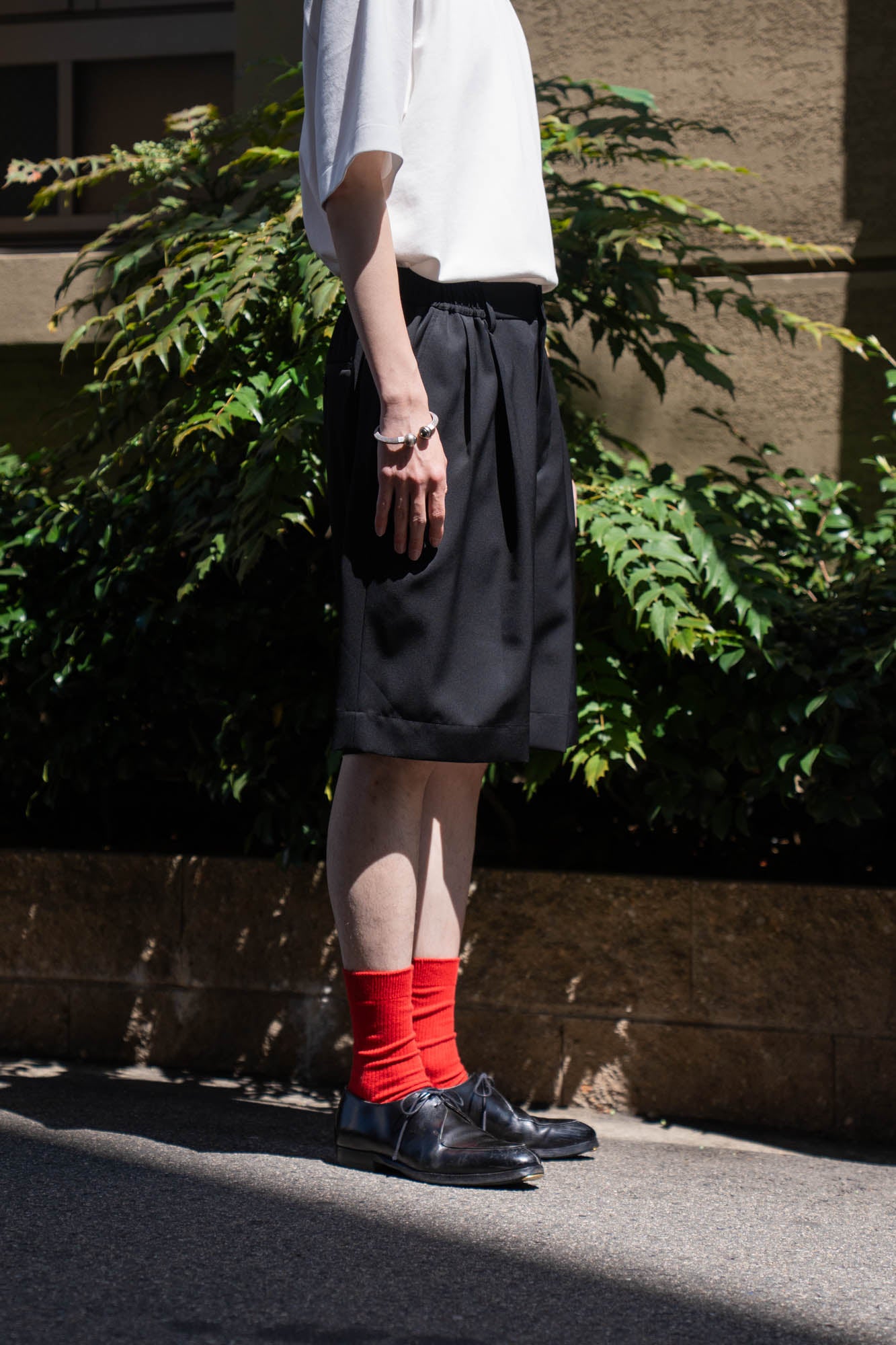 WIDE EASY SHORT TROUSERS(ST.1435)