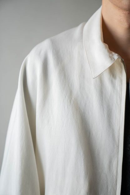 Washed Wool Silk Sports Jacket