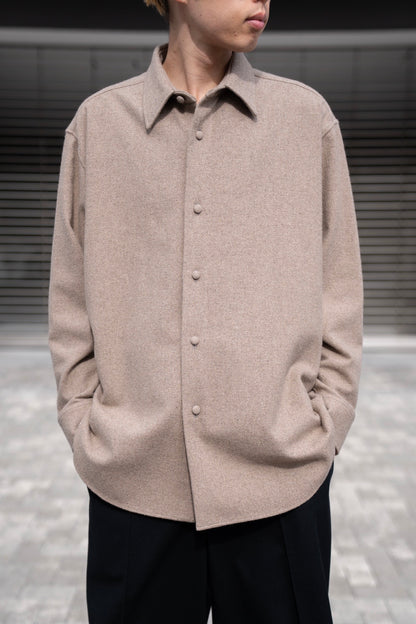 cashmere natural shirt