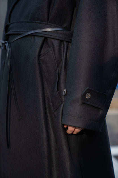 OVERSIZED DOUBLE BREASTED COAT(ST.1202)