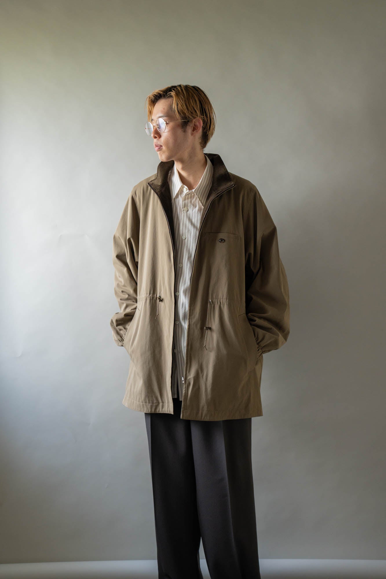 REVERSIBLE STAND-COLLAR BLOUSON | ブルゾン IRENISA（イレニサ）公式