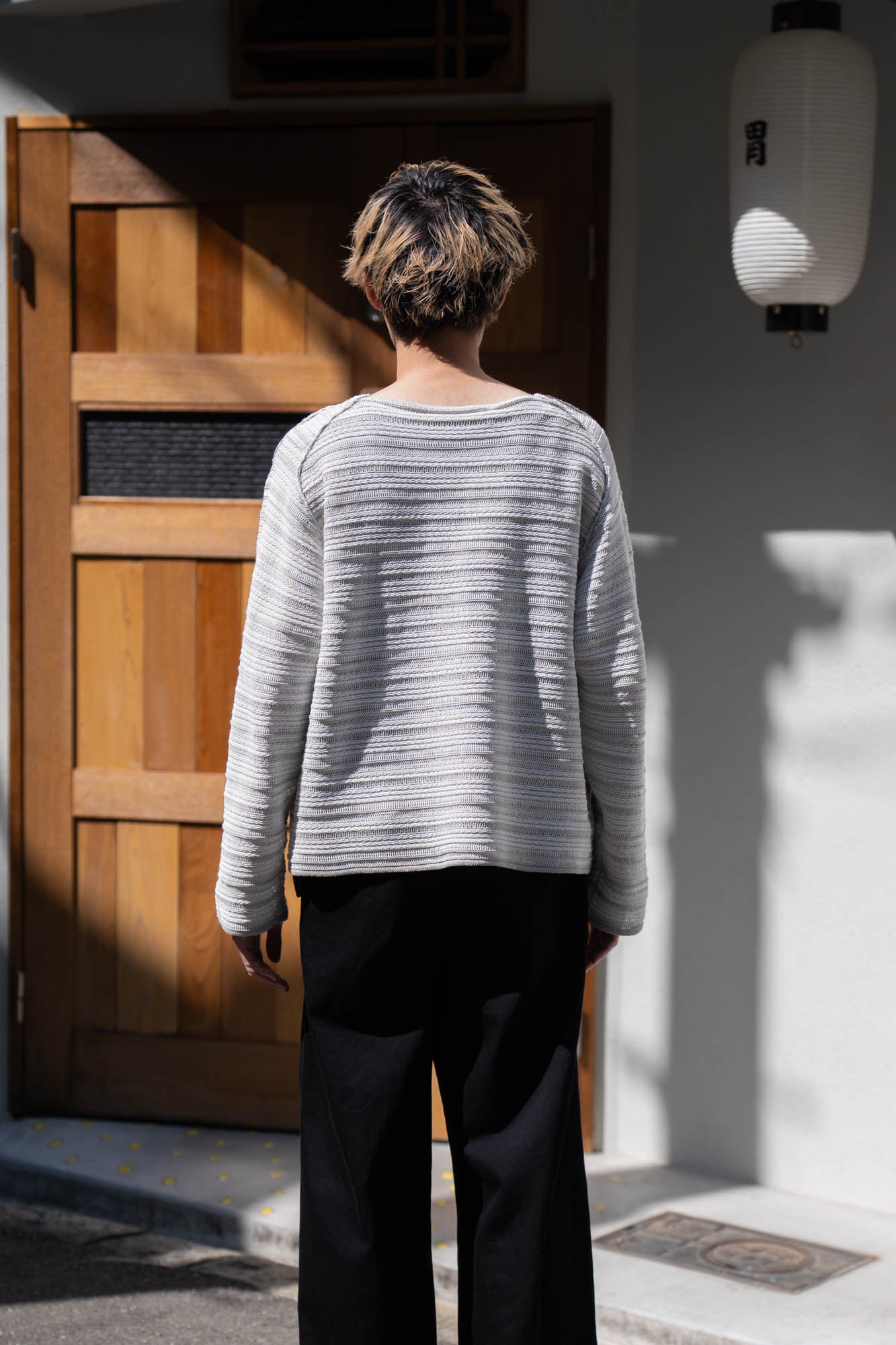 LACE KNITTING PULLOVER