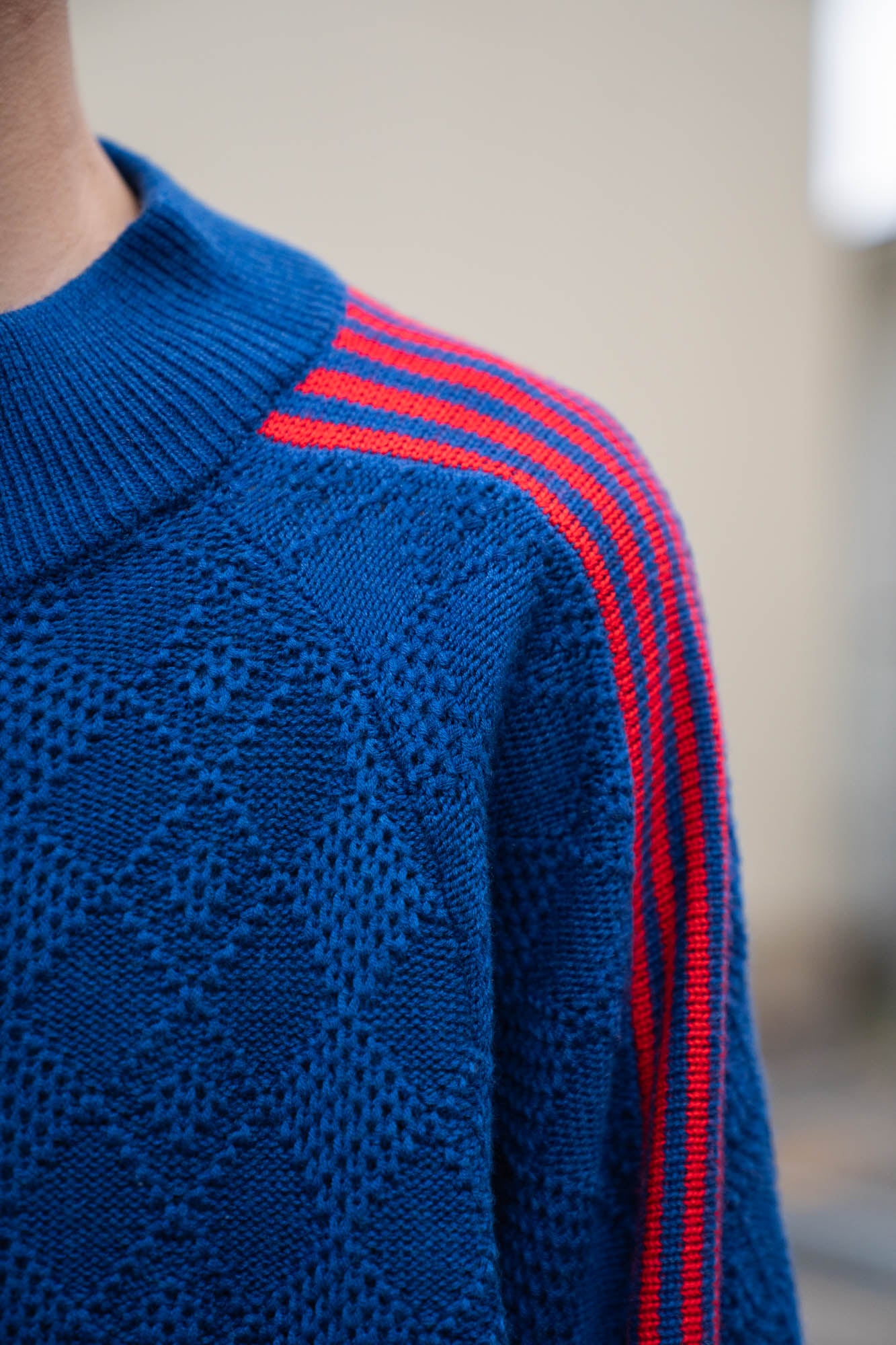 KNITTED TRAINING JACKET