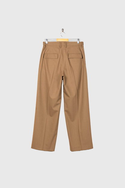 TWO TUCKS WIDE TROUSERS