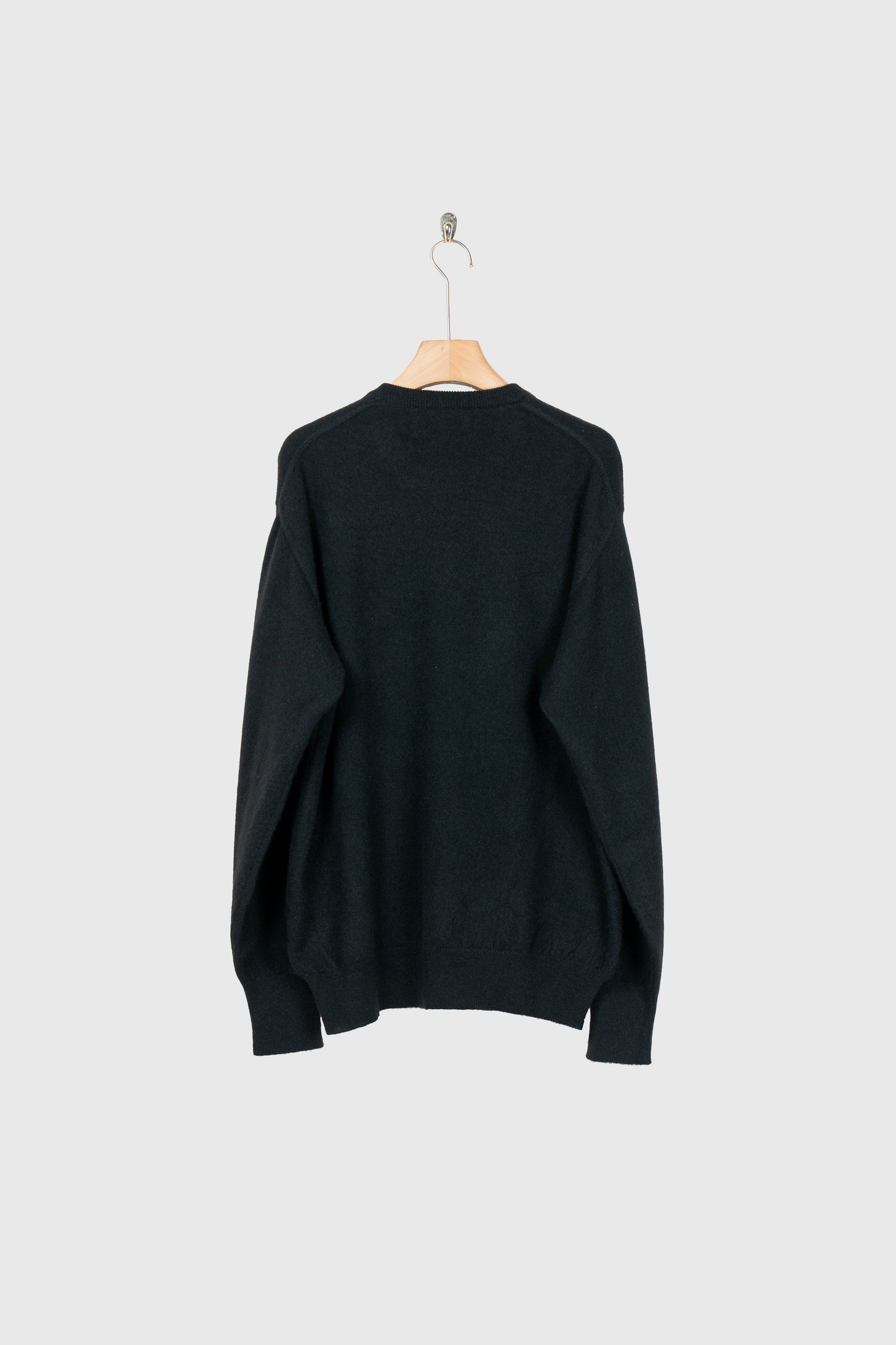 PURE CASHMERE KNIT CREW NECK LS(ST.1473)