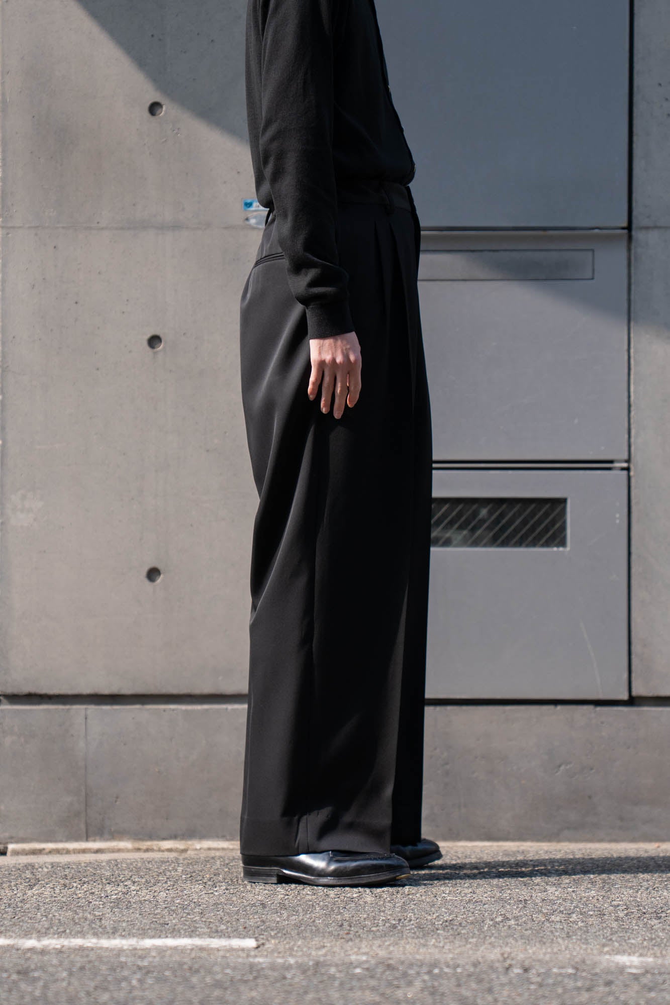 EASY LONG WIDE TROUSERS(ST.1430) | スラックス ssstein（シュタイン