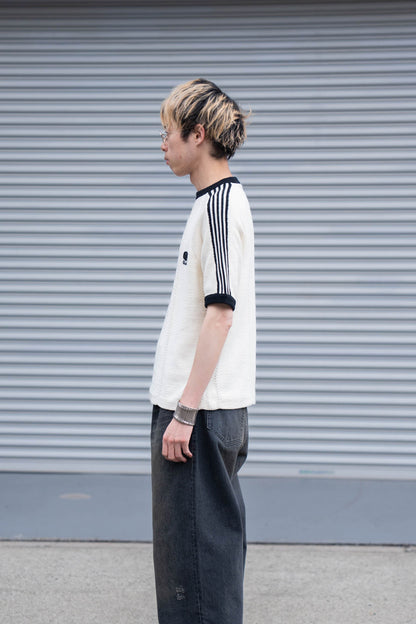 KNITTED TRAINING T-SHIRT