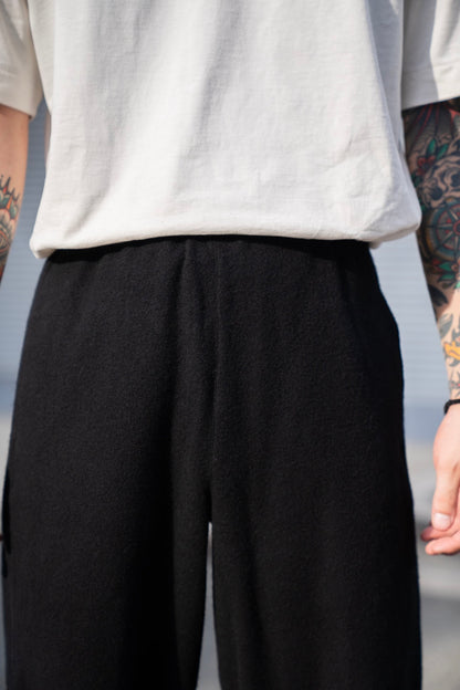 WOOL/CASHMERE FLEECE EASY TWIST TROUSERS(ST.1270)