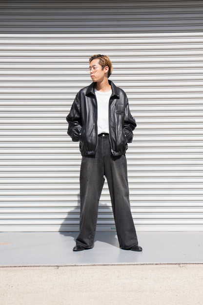 SHEEP LEATHER FLIGHT JACKET(ST.1219)